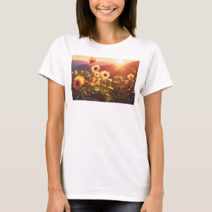 Mooie vrouwen bedrukte T-shirt: Verhoog uw st T-shirt