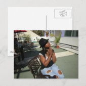 Mooie vrouwen briefkaart (Voorkant / Achterkant)