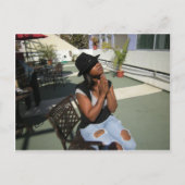 Mooie vrouwen briefkaart (Voorkant)