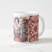 Mooie vrouwen in Grand Bazaar Turkije, Turks Grote Koffiekop (Voorkant rechts)