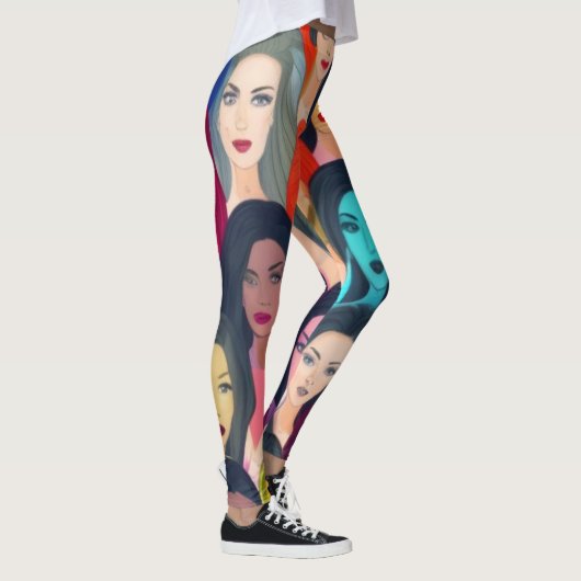 Mooie vrouwen leggings (Rechts)