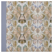 Mooie vrouwen print stof (Swatch)