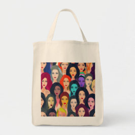 Mooie vrouwen tote bag