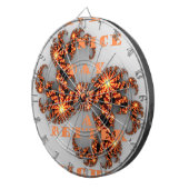 Mooie vrouwtjes hebben een fijne dag dartbord (Voorkant Rechts)