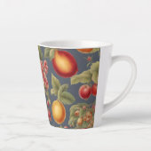 Mooie Vruchten en Bloemen. Franse stijl Latte Mok (Rechts)