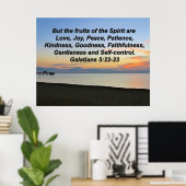 MOOIE VRUCHTEN VAN HET SPIRIT POSTER (Thuiskantoor)