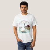 Mooie vuurtoren  t-shirt (Voorkant volledig)