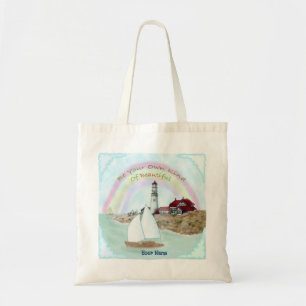 Mooie vuurtoren tote bag