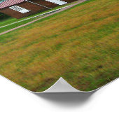 Mooie vuurtoren van Cape Hatteras Buitenbanken NC Poster (Hoek)