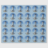 Mooie vuurtoren van Nobska Cadeaupapier (Vlak)