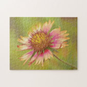 Mooie Vuurwiel Wildflower Art Puzzel (Horizontaal)