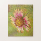 Mooie Vuurwiel Wildflower Art Puzzel (Verticaal)