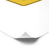 Mooie Waffel Poster (Hoek)