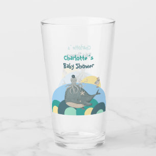 Mooie Walvis Octopus Groene Baby Borrel Glas