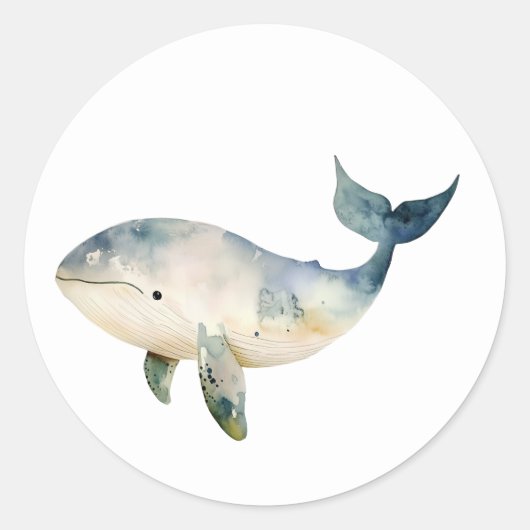 Mooie Walvis Stickers (Voorkant)