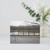 Mooie wandeling briefkaart (Staand voorkant)