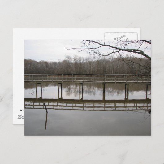 Mooie wandeling briefkaart (Voorkant / Achterkant)