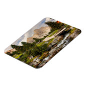 Mooie wandelvloeren, bomen en bergen magneet (Linkerzijde)