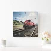 Mooie wandklok (Huis)