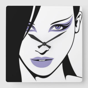 Mooie wandklok van Silhouette