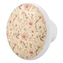 Mooie warme gloed butterscotch kleur keramische knop