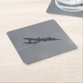 Mooie  Wartime Vliegtuig Onderzetter Set (Schuin)