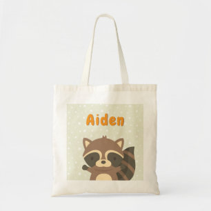 Mooie Wasbeer Bos Totaalzakken voor Kinderen Tote Bag