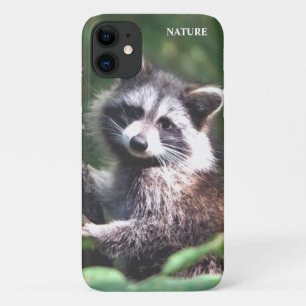 Mooie wasbeer in de jungle Case-Mate iPhone case