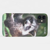 Mooie wasbeer op het oerwoud Case-Mate iPhone case (Achterkant (horizontaal))