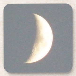 Mooie wascrescent-maan in Dusk Cork Coaste Drankjes Onderzetter