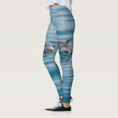 Mooie waterdolfijnen leggings (Links)