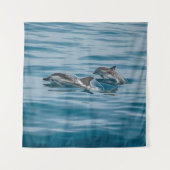 Mooie waterdolfijnen wandkleed (Voorkant)