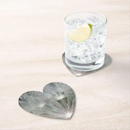 Mooie waterdruppels kartonnen onderzetters (Insitu)