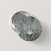 Mooie waterdruppels ronde button 3,2 cm (Voorkant /achterkant)