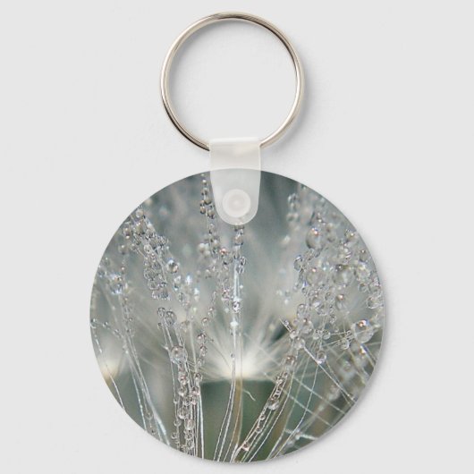 Mooie waterdruppels sleutelhanger (Voorkant)