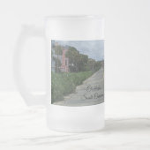 Mooie Waterfront Walkway Frosted Mok (Links)