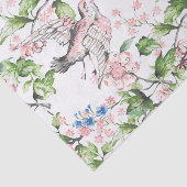 Mooie, waterkleur, met de hand geschilderde natuur tissuepapier (Detail)