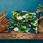 Mooie waterlilies fotoplaat (Zijkant)