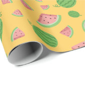 Mooie watermeloen gele inpakpapier (Rol Hoek)