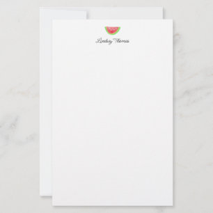 Mooie watermeloen gepersonaliseerd briefpapier