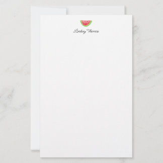 Mooie watermeloen gepersonaliseerd briefpapier