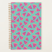 Mooie watermeloenpatroon planner (Voorkant)