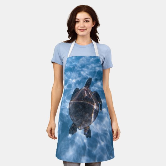 Mooie waterschildpad | Beste geschenk voor het lev Schort (Gedragen)