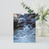 Mooie waterval briefkaart (Staand voorkant)