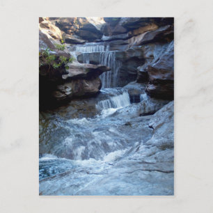 Mooie waterval briefkaart