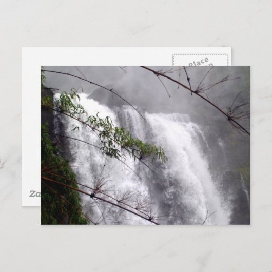 Mooie waterval briefkaart (Voorkant / Achterkant)