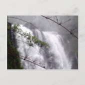 Mooie waterval briefkaart (Voorkant)