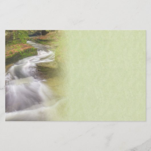 Mooie waterval briefpapier (Voorkant)