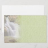 Mooie waterval bruiloft stationery briefpapier (Voorkant / Achterkant)