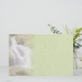 Mooie waterval bruiloft stationery briefpapier (Staand voorkant)